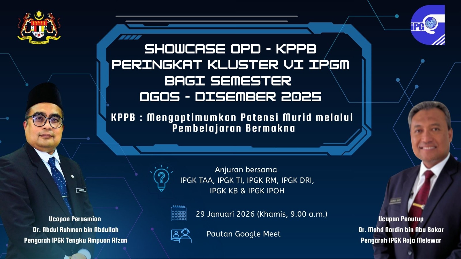 Dari Peringkat Kluster ke Pentas Antarabangsa